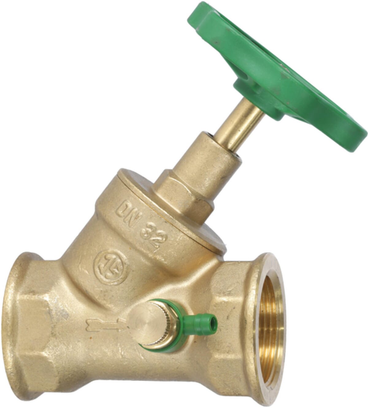 SSVE stopcock 45° with breather
