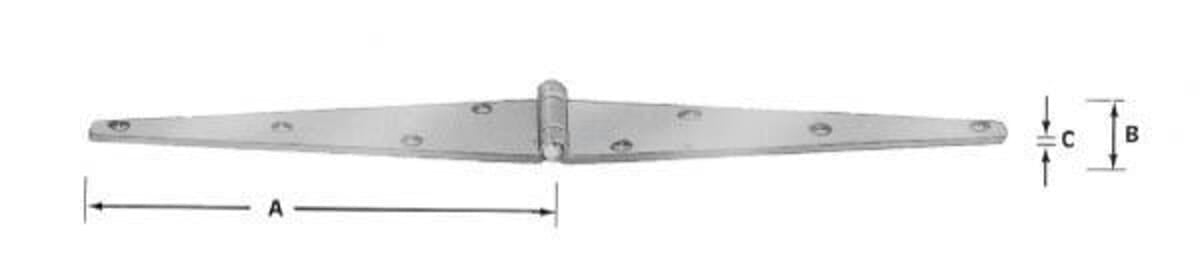 Strap hinge