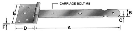 Tee Hinge - Heavy Duty