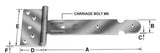 Cross Hinge - Light Duty