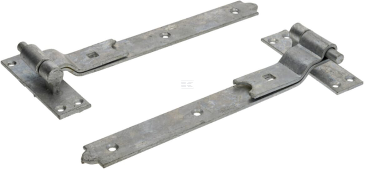 Cranked Hook & Bands, galvanised