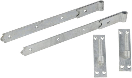 Straight Hook & Bands, galvanised