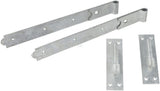 Straight Hook & Bands, galvanised