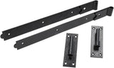 Straight Hook & Bands, black