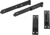 Straight Hook & Bands, black