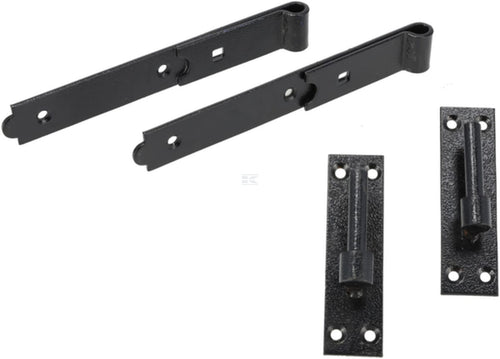 Straight Hook & Bands, black