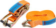 Lashing strap type 50E-50mm, 2-piece with narrow pointed hook