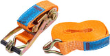 Lashing strap type 50E-50mm, 2-piece with narrow pointed hook