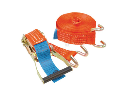 Lashing strap type 50E-50mm, 2-piece with claw hook