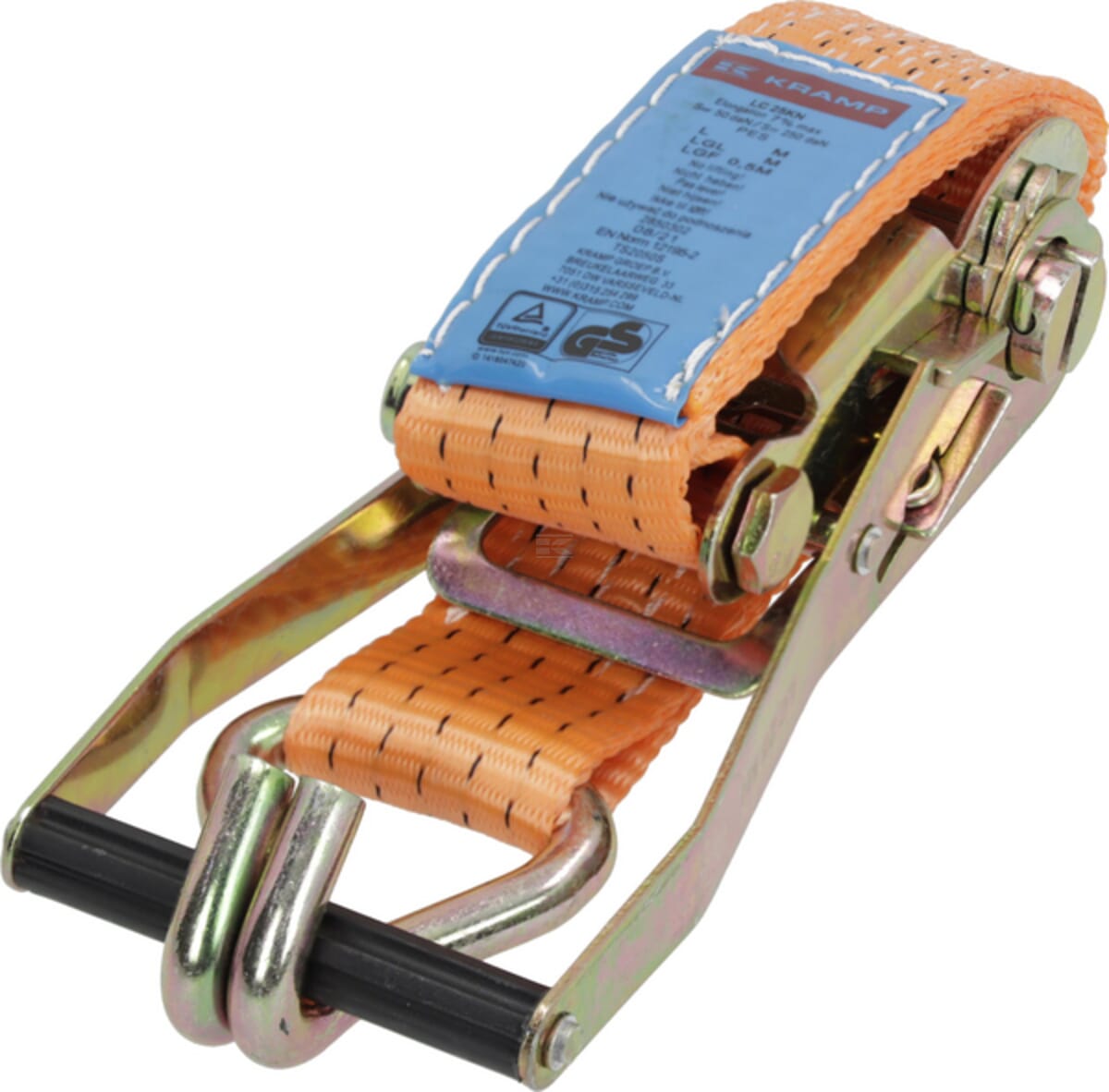Lashing strap parts, lashing straps and ratchets