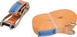 Lashing strap type 50E-50mm, 2-piece with claw hook