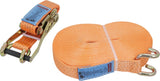 Lashing strap type 50E-50mm, 2-piece with claw hook