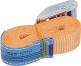 Lashing strap 25mm with clamp buckle, 1-piece without hook