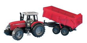 Bruder U02045 Massey Ferguson 7480 with trailer