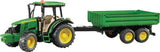 Bruder U02108 John Deere 5115M with trailer