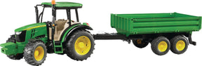 Bruder U02108 John Deere 5115M with trailer