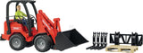 Bruder U02191 Schäffer 2034 Compact loader with play figure and accessories