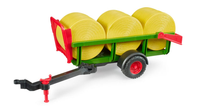 Bruder U02204 Round bale collector with 3 round bales