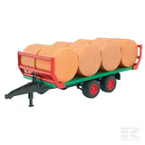 Bruder Roundbale trailer with 8 bales