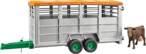 Bruder U02227 Cattle Trailer and Cow