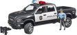 Bruder U02505 RAM 2500 police pickup with policeman