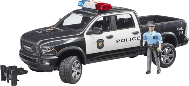 Bruder U02505 RAM 2500 police pickup with policeman