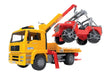 Bruder U02750 MAN TGA breakdown truck with Jeep