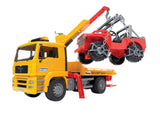 Bruder U02750 MAN TGA breakdown truck with Jeep