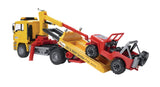 Bruder U02750 MAN TGA breakdown truck with Jeep
