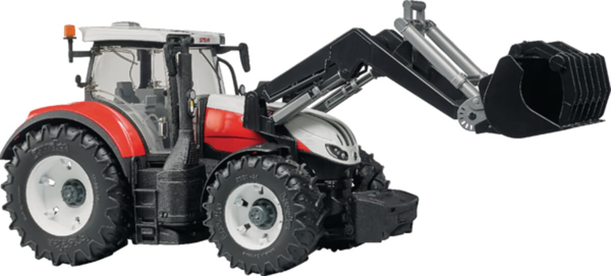 Bruder U03181 Steyr 6300 Terrus CVT with front loader