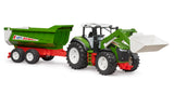 Bruder U03452 Roadmax tractor with front loader and trailer