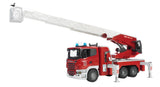 Bruder U03590 Scania fire engine with ladder
