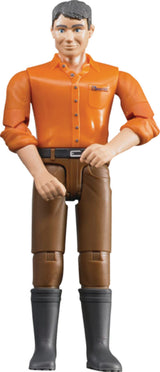 Bruder U60007 Play figure - man (brown jeans)