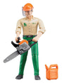 Bruder U60030 Forestry worker with accessories