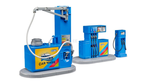 Bruder U62113 Bworld filling station and car wash