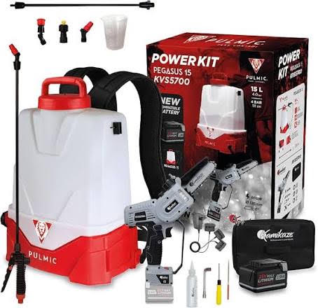 Pulmic Pegasus 15L & Kamikaze KVS5700 Anniversary Battery Bundle