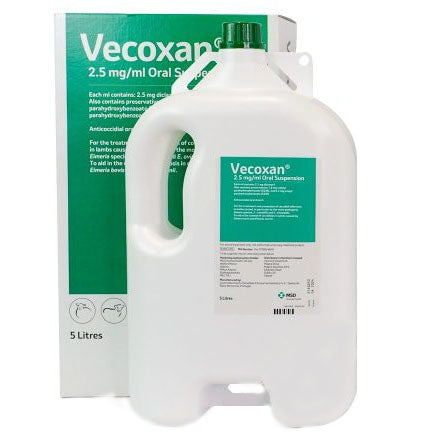 Vecoxan Veterinary Antiparasitic Treatment for Cattle, Sheep and Goats