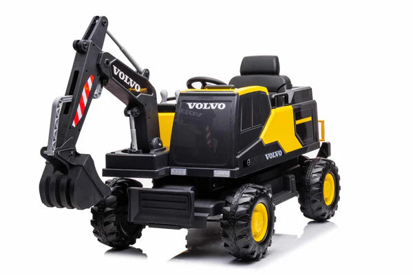 Licensed Volvo Electric Digger Ride On Excavator | Outdoor Electric Toys