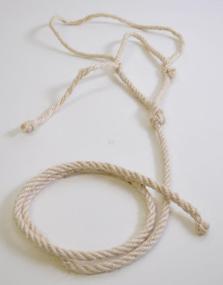 Halter with rope