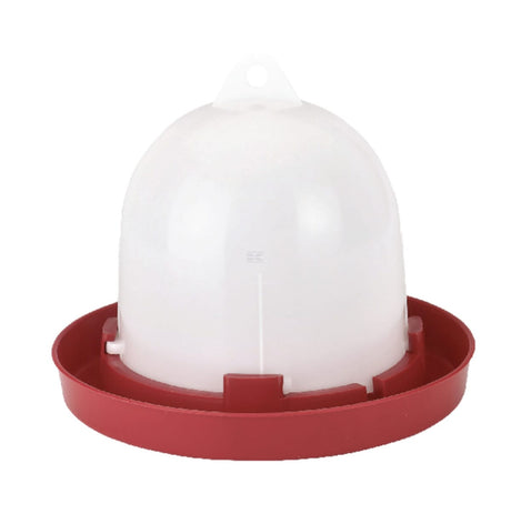 Plastic drinkers with automatic water feed