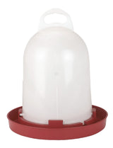 Plastic drinkers with automatic water feed