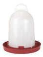 Plastic drinkers with automatic water feed