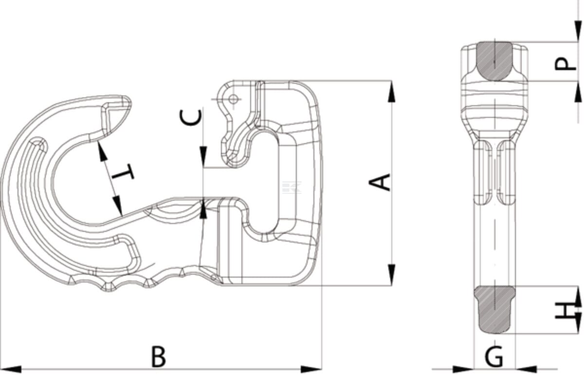 Cartec Hook for Rundschlinge