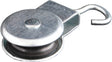 Sash pulley open eye, zinc plated