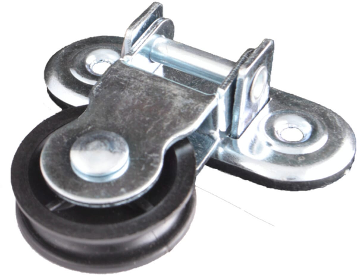 Hinge pulley, zinc plated