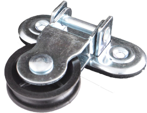 Hinge pulley, zinc plated