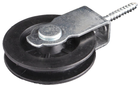 Screw pulleys, zinc plated