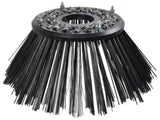 Weed brushes of flat spring steel, light version