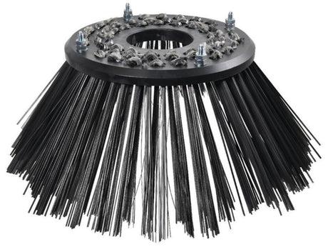 Weed brushes of flat spring steel, light version