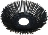 Weed brushes of flat spring steel, light version